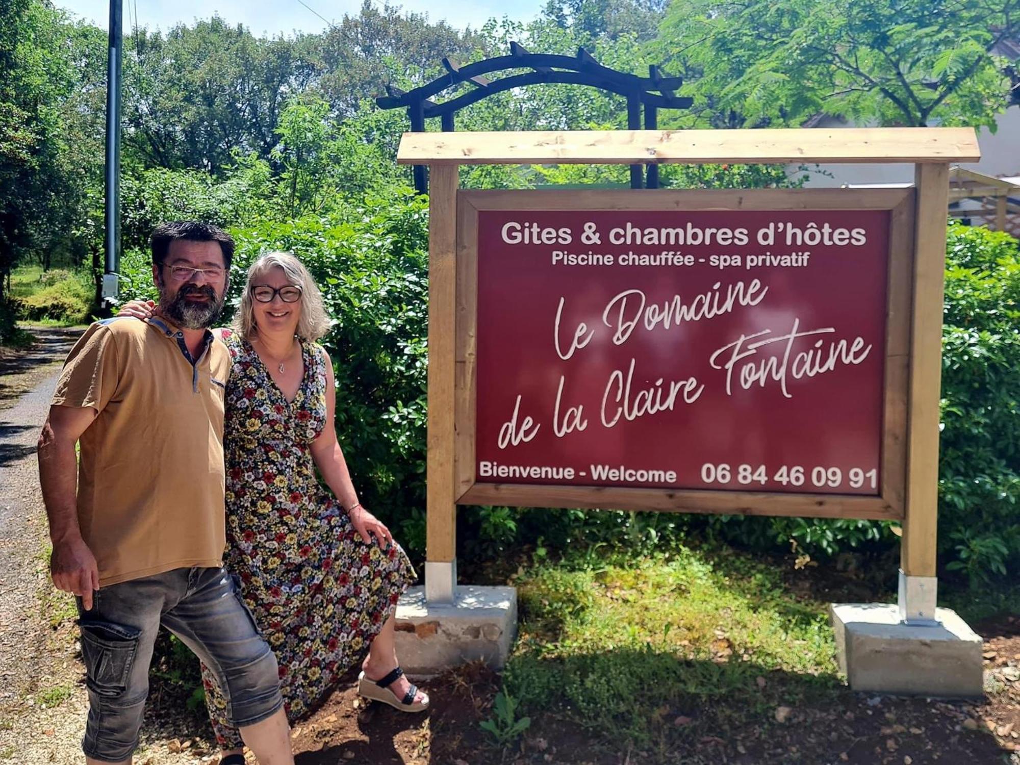 Le Domaine De La Claire Fontaine Gites -Chambres D'Hotes Montvalent Екстер'єр фото